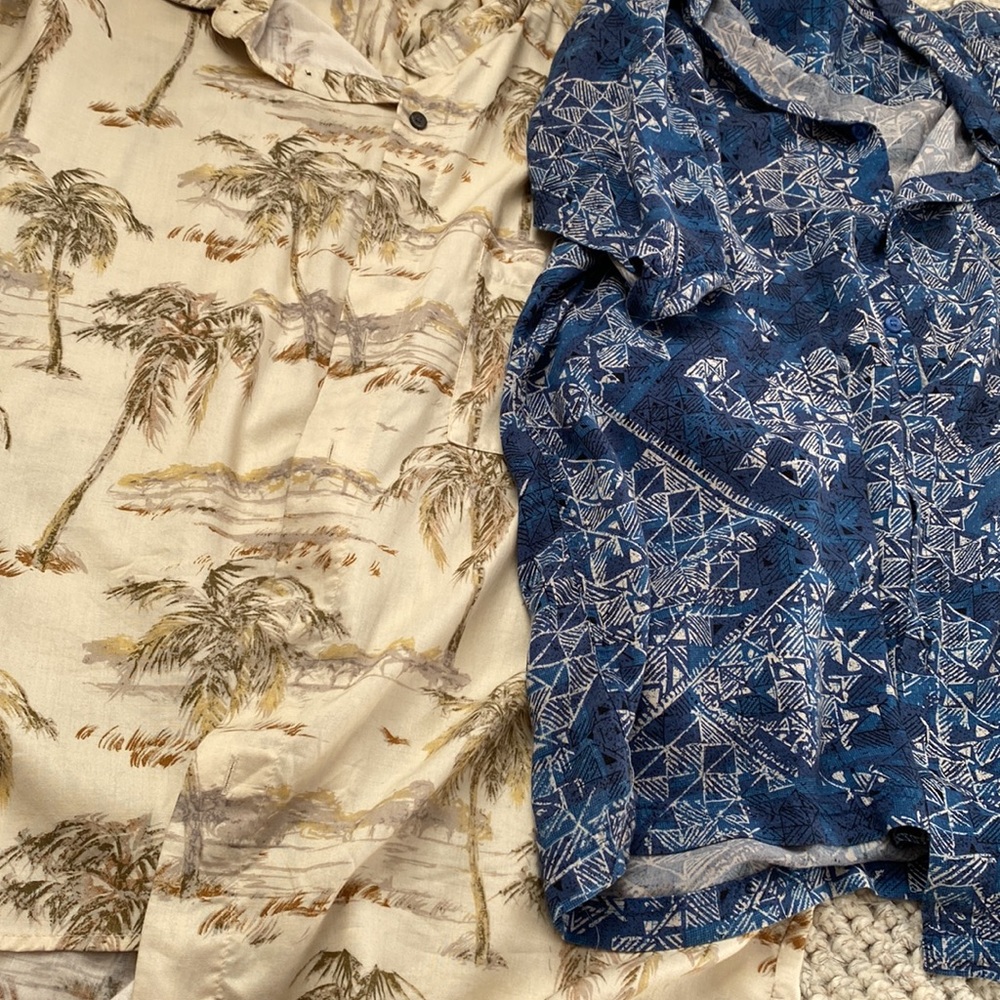 2 Button Down Tee Bundle - Large - image 4